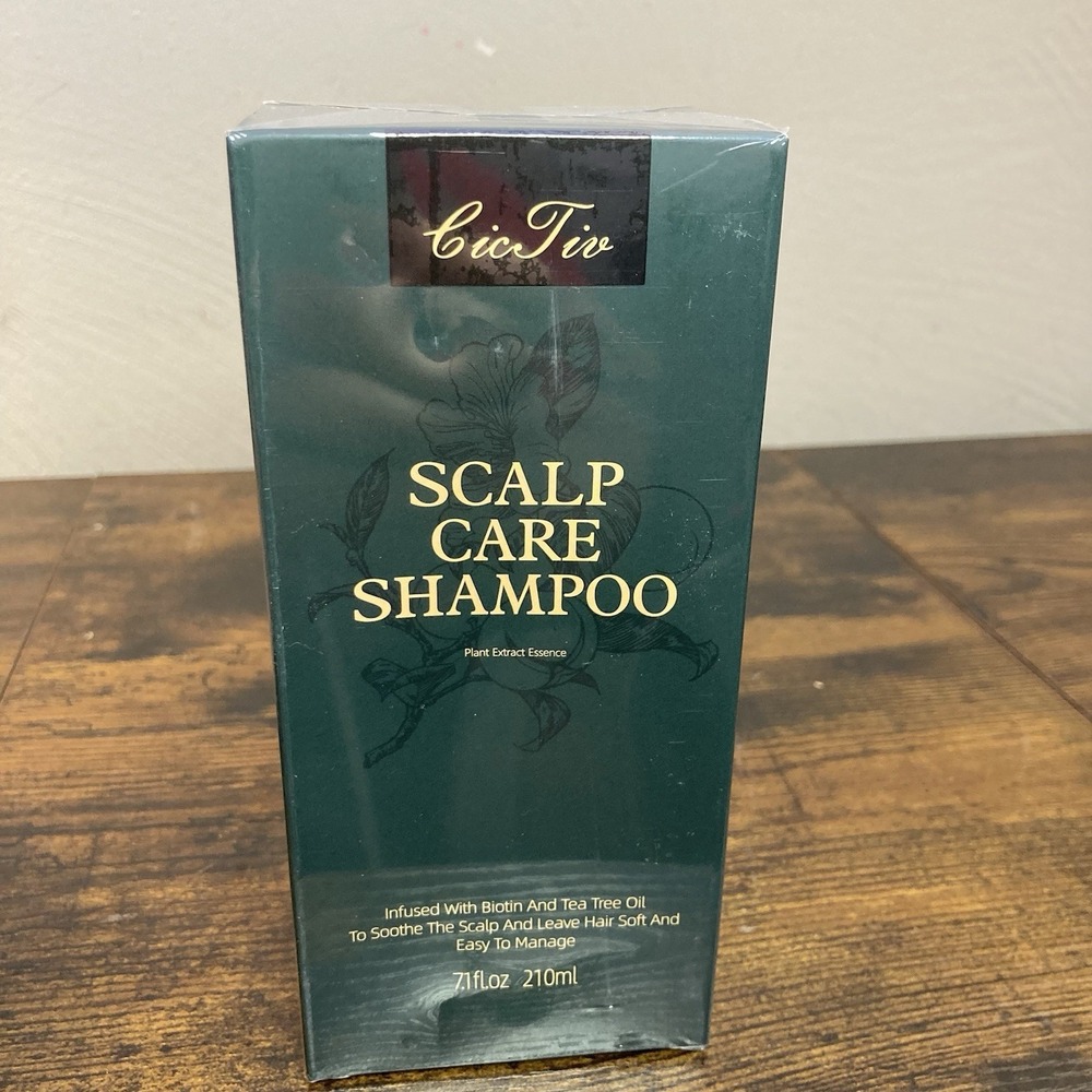 Cictiv Scalp Care Shampoo Plant Extract 7.1fl oz w/ Biotin and Tea Tree Oil